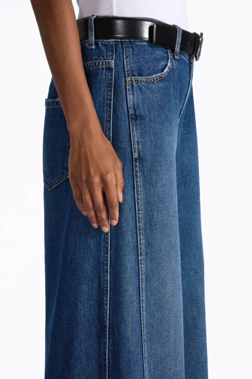 Jeansy Liviana Conti szerokie