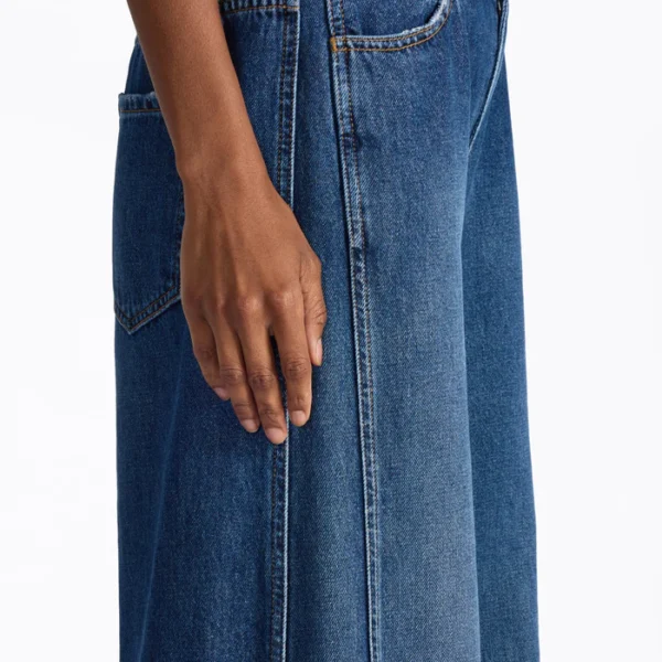 Jeansy Liviana Conti szerokie