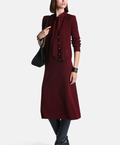19376451226a1ff2fd3dfda4_52998307_02840900XX5 Elegancka sukienka midi z wełny Masuria Luisa Spagnoli