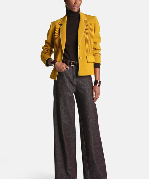 3954475946a1ff47b767b72_84554510_02861350XX5 Jeansy palazzo damskie z bawełny OPAGLIO Luisa Spagnoli