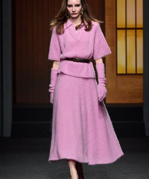 LS_fw26_Runway_Looks_2x3_027 Sweter polo z wykończeniem bouclé Cips Luisa Spagnoli
