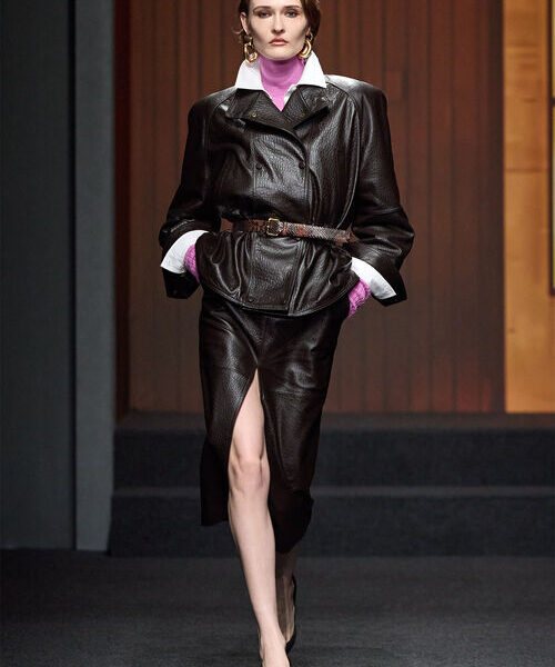 LS_fw26_Runway_Looks_2x3_028 Spódnica skórzana Fidente Luisa Spagnoli